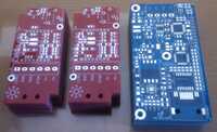 Some more PCBS: Garage Controll, Network interface added a LED